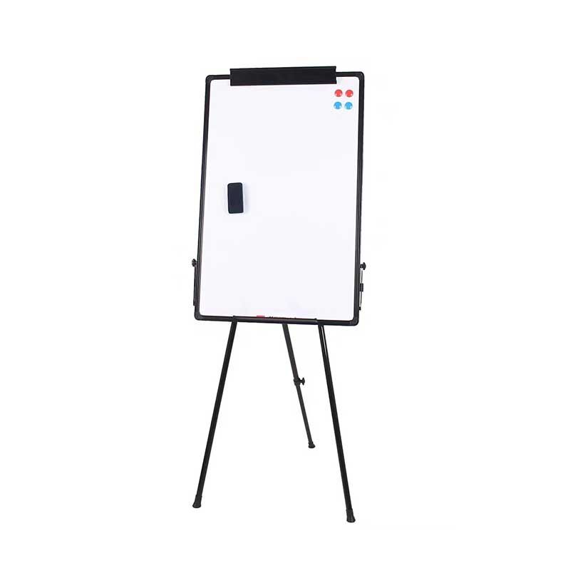 Tripod Adjusted Height Magnetic Dry Erase Writing Drawing Whiteboard Flip Chart With Stand