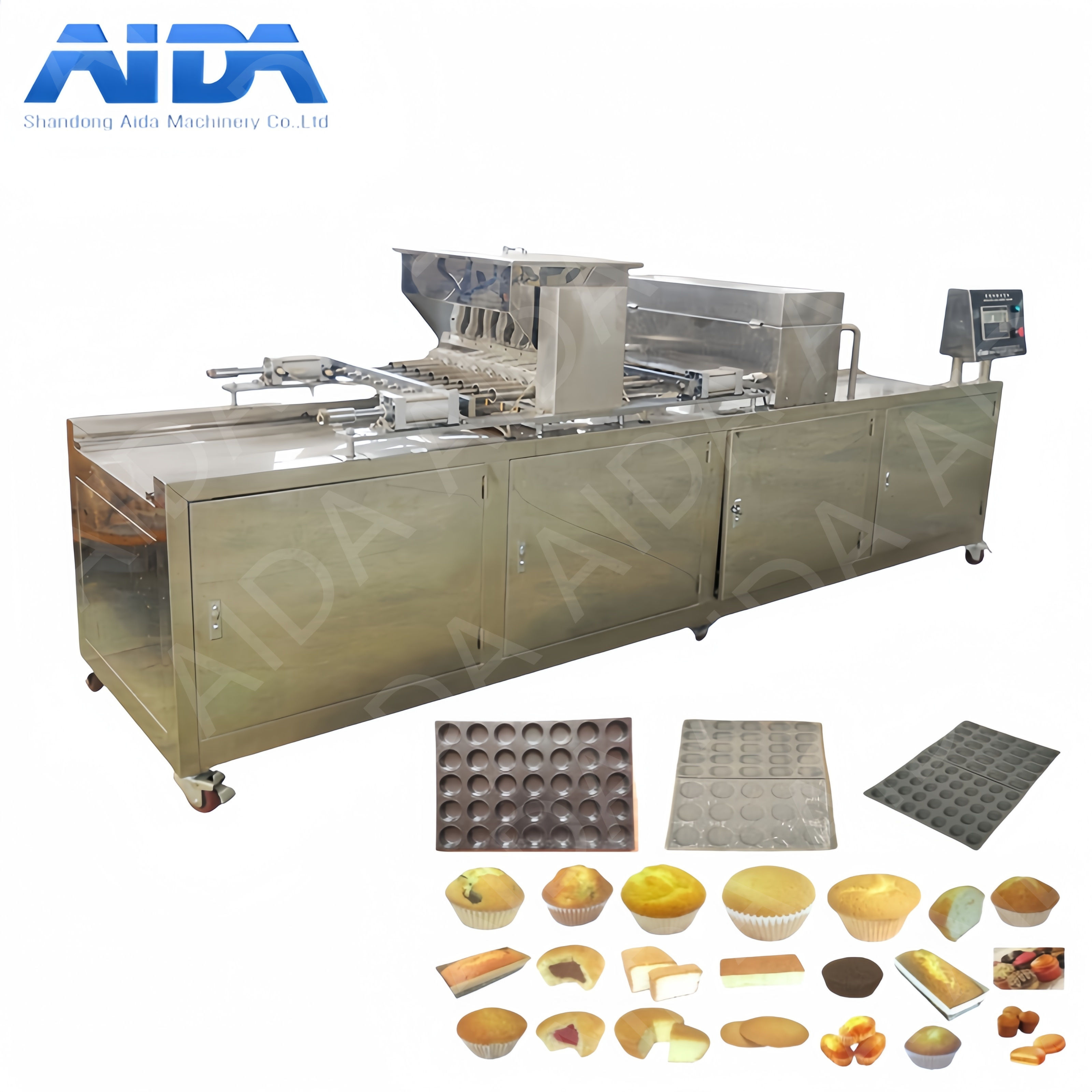 Commercial Fully Automatic Cake Production Line Machine Old Cake Production Line Cake Machine