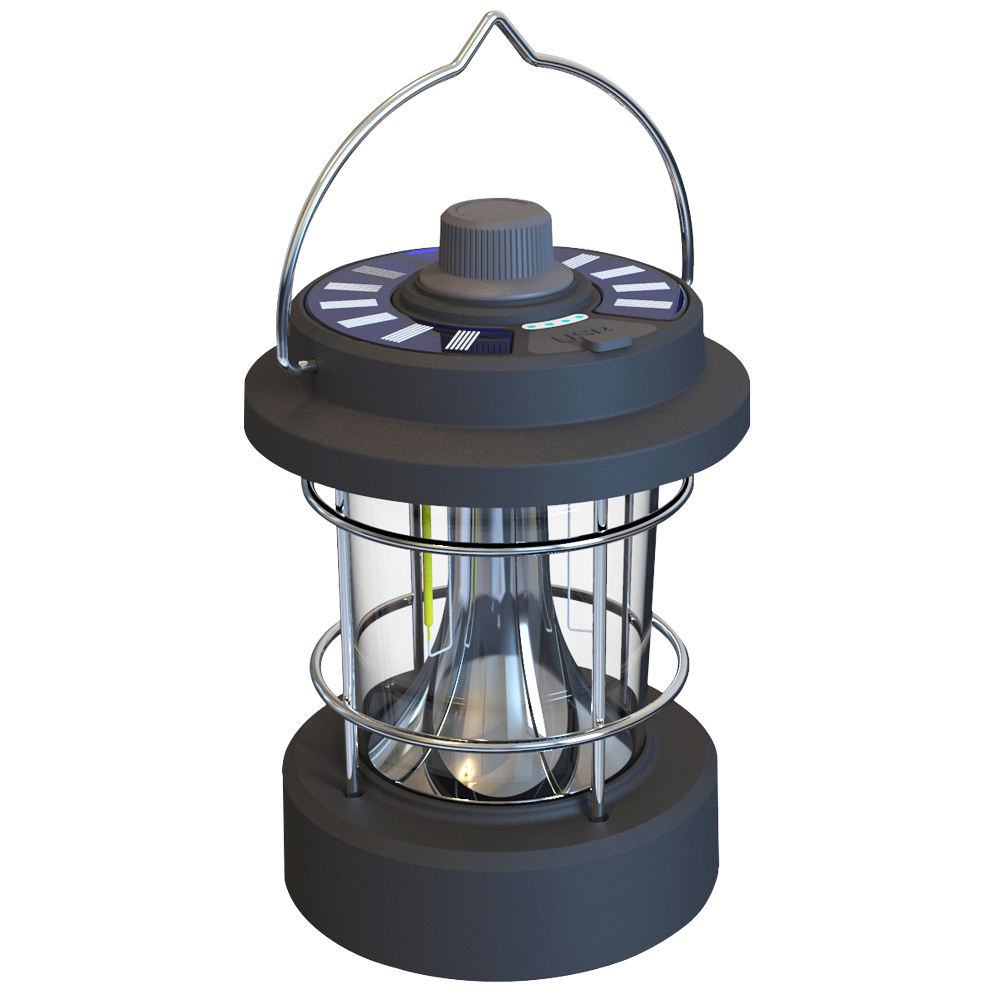 Outdoor USB Rechargeable Mobile LED Portable Hook up Camping Lights Waterproof Tent Night Lamp for Tent Hiking Emergency