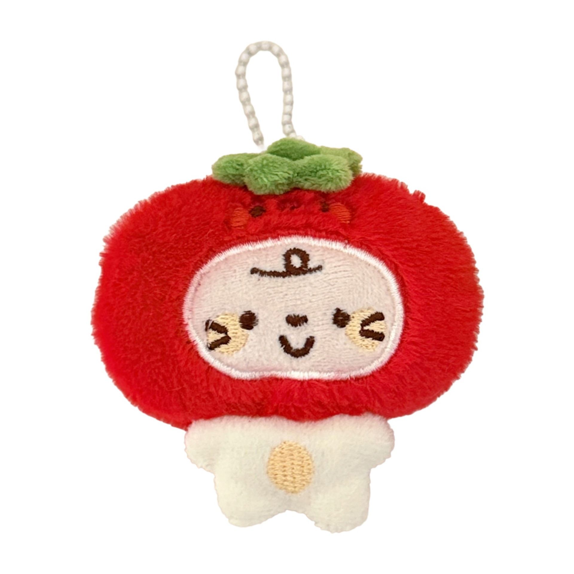 Original Cute Cat Plush Keychain with Hood Kawaii Backpack Charm for Girls Boys Soft Animal Pendant for Keys Bag Phone