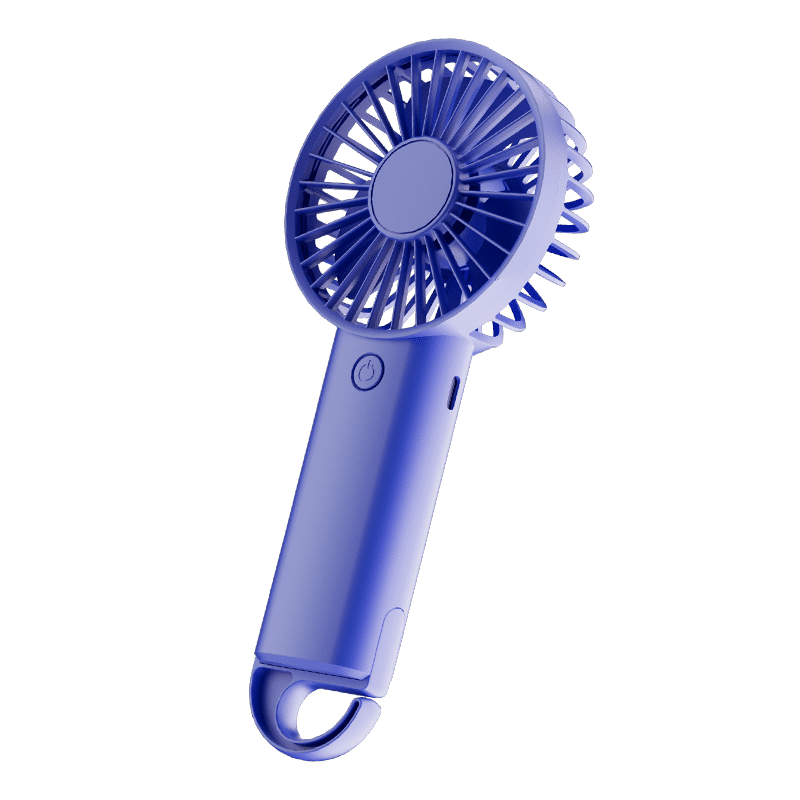 Portable Handheld Mini Fan with USB Rechargeable Battery Operated Cooling Device for Outdoor Use