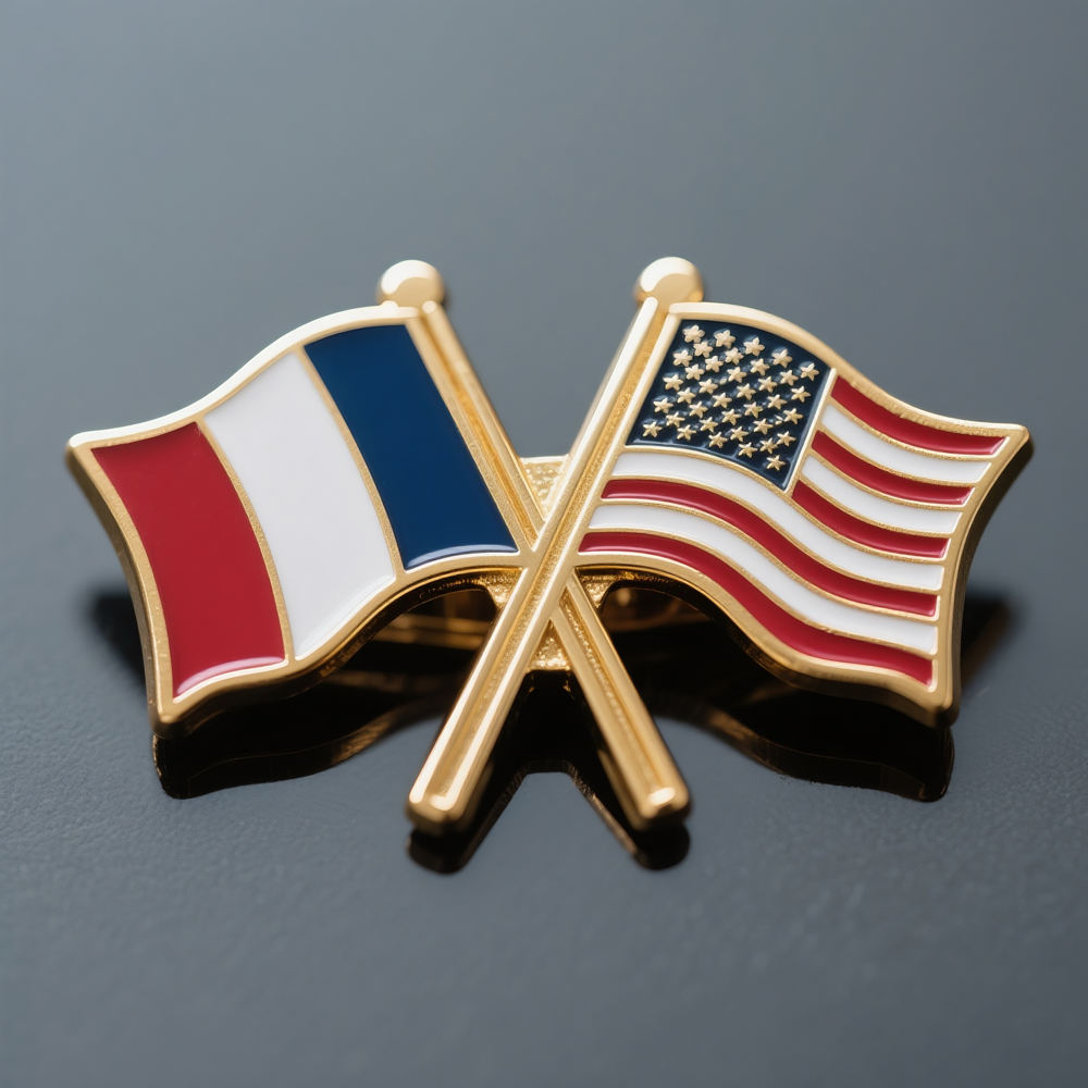 Manufacturer Flag Pin Badges Enamel Metal Custom Us World Hard Brooch Badge Lapel Norway Saudi Arabia Flag Pins