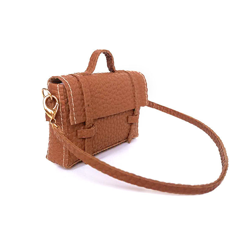 Iland Miniatures 1:6 Doll's Bag Leather Shoulder Tote Handbag Purse Satchel Iland Miniature Accessories