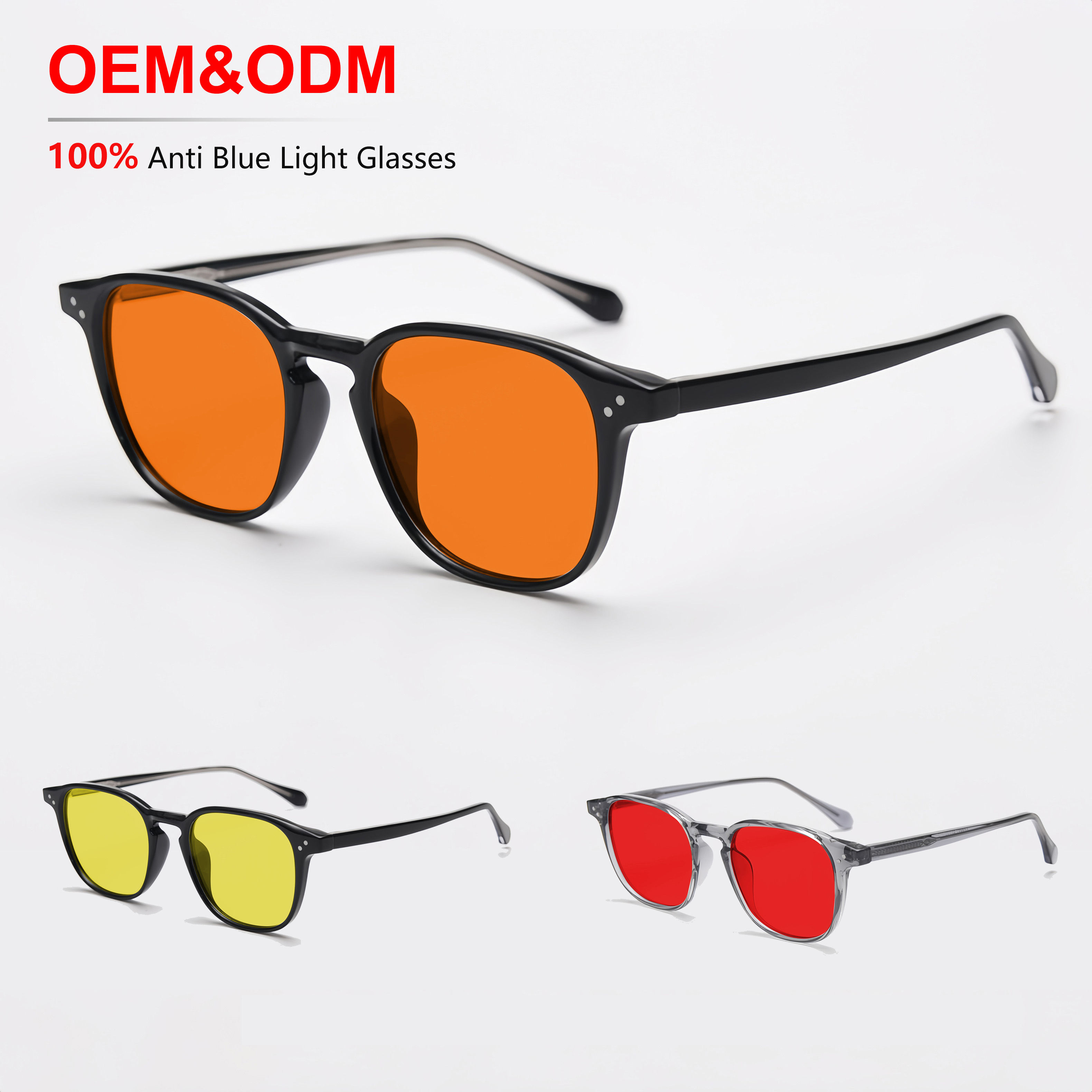 Sunray New Customized Logo 100% Blue Light Filter Glasses Sunshade High Quality Anti Blue Light Sunshade Glasses for Computers