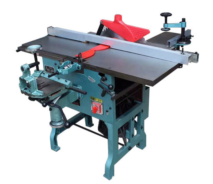 Electric Combination Multi-Functional Woodworking Tools Straight Bench Thicknesser Stump Wood Table Surface Working Planer Motor