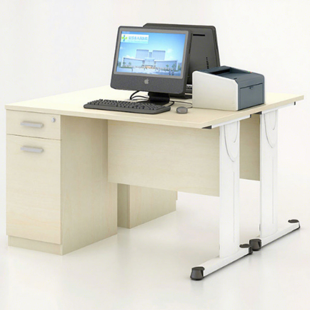 Customizable Modern Eco-Friendly Recyclable Office Furniture Set Extendable Computer Desk and Chair Combo for Hospital Use