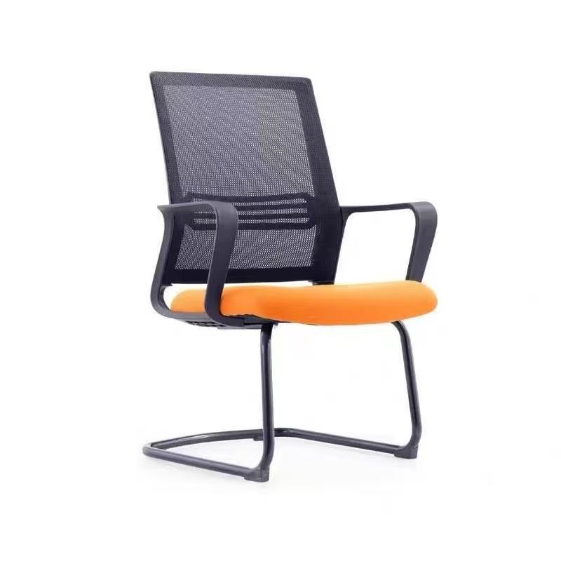 Ergonomic Modern Design Office Chair with Lumbar Support Adjustable Swivel Mesh Chair for Global Export Fabric Material