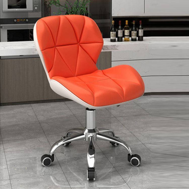 Modern Swivel Office Chair with Upholstery Adjustable Height, Ergonomic Support for Home and Office