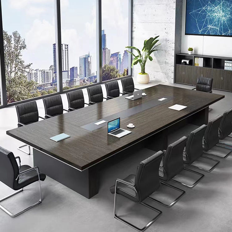 Custom Modern Large Mfc Office Furniture Conference Room Meeting Table