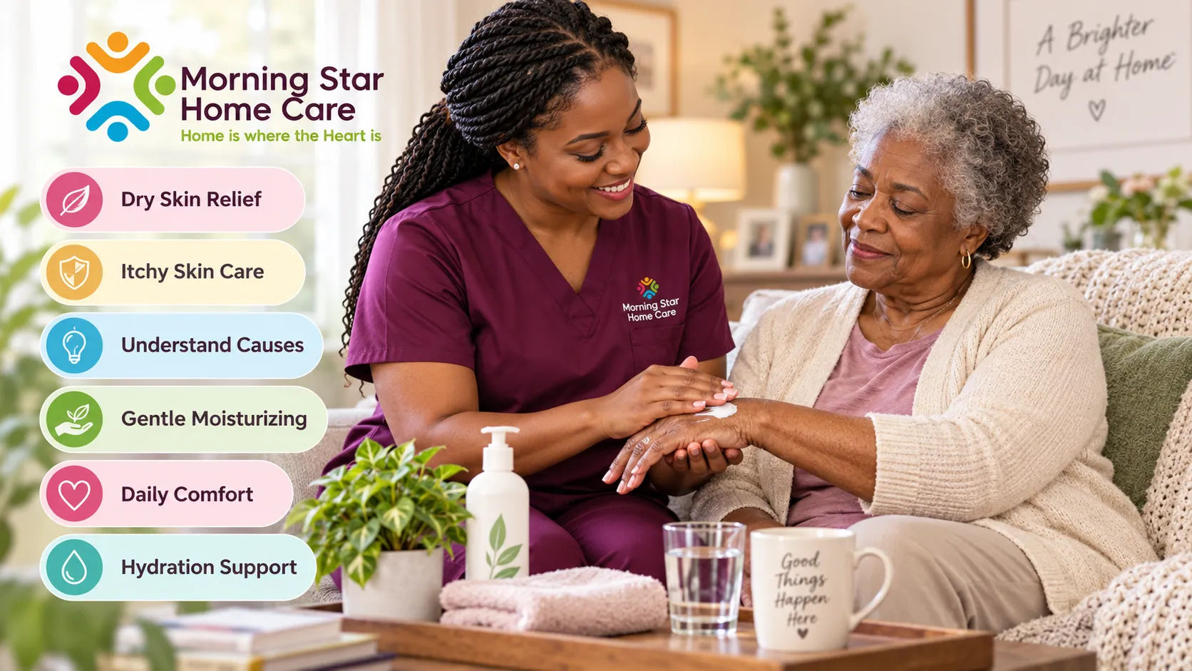 Dry Skin in Elderly Parents and Itchy Skin in Elderly Parents: Causes and Relief