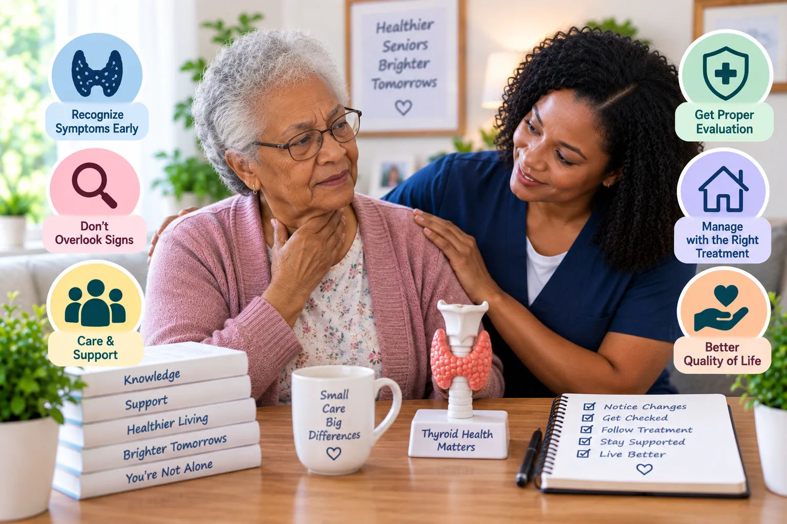 Thyroid Problems in Elderly Parents: Why Symptoms Often Get Missed