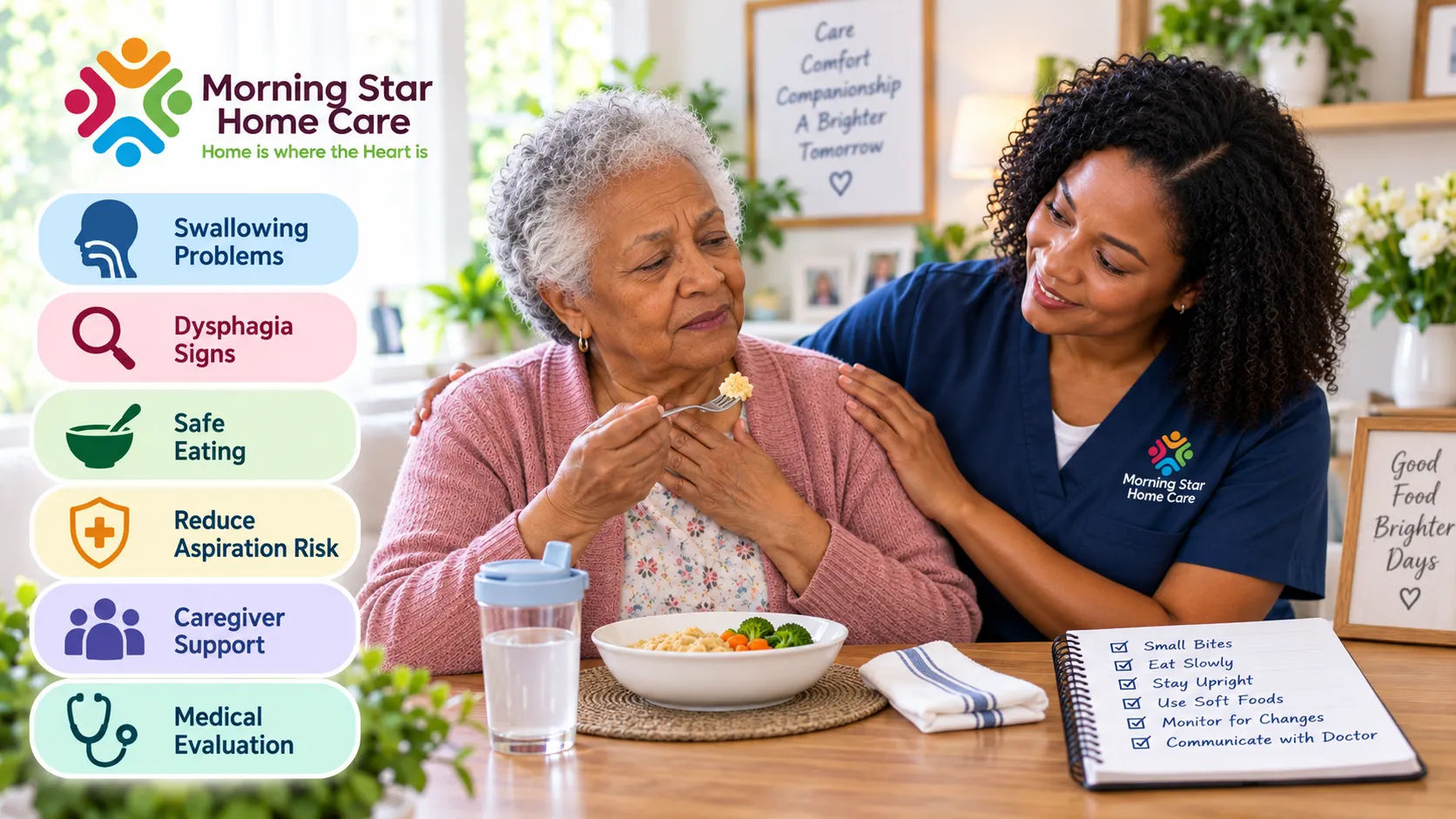 Swallowing Problems in Elderly Parents: Recognizing Dysphagia and Reducing Risk