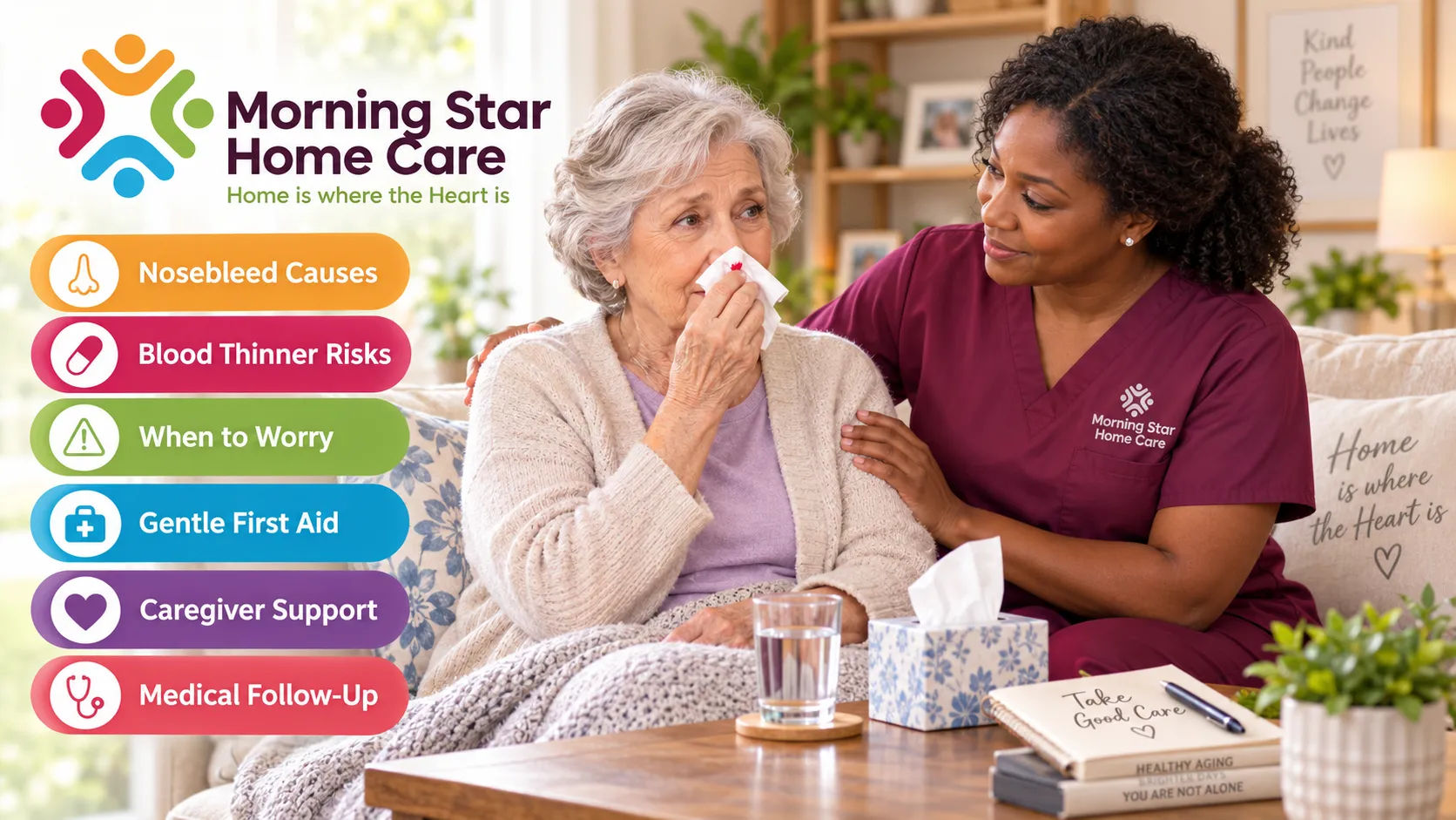 Nosebleeds in Elderly Parents: Causes, Blood Thinner Risks, and When to Worry