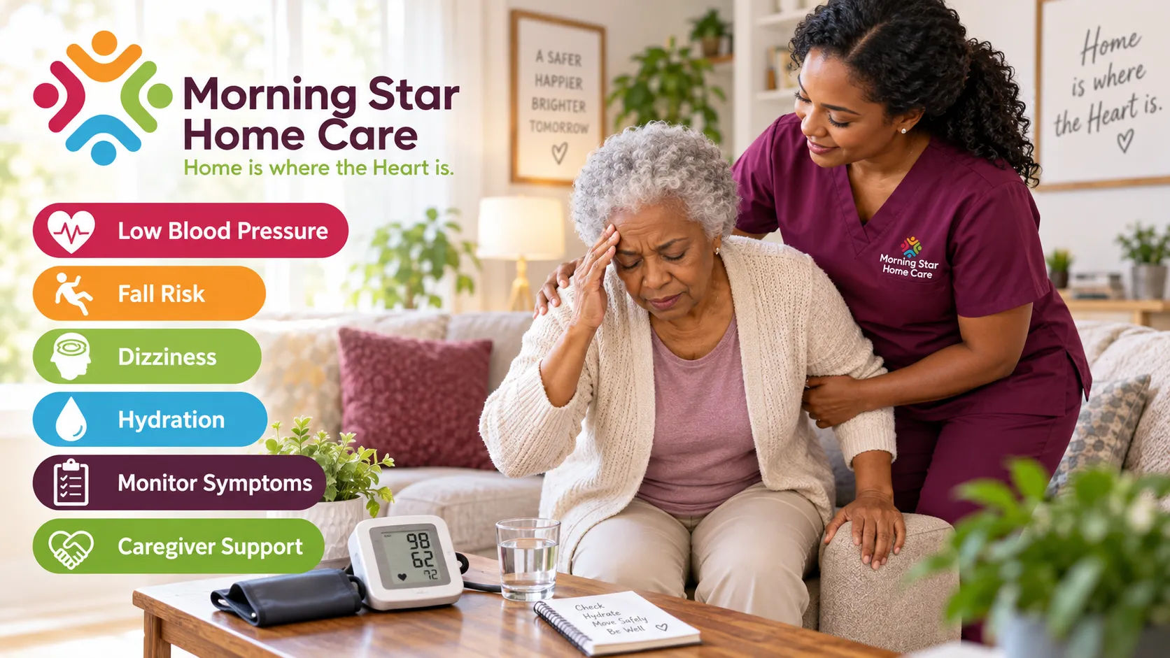 Low Blood Pressure in Elderly Parents: The Fall Risk Connection