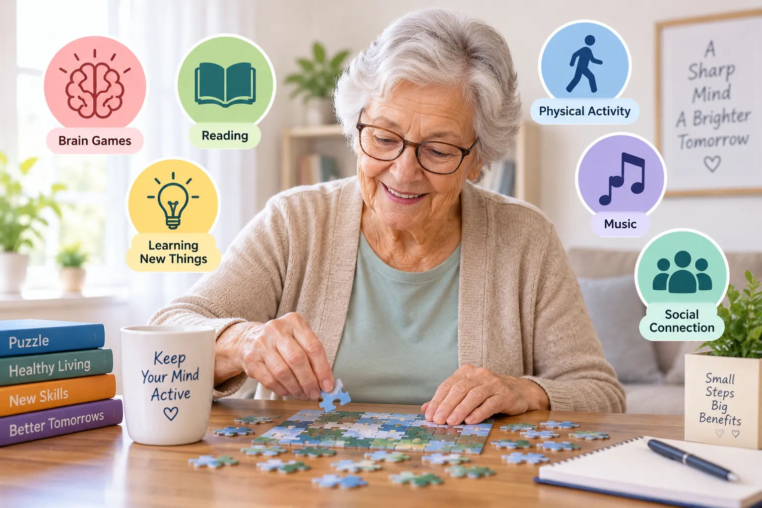 Brain Exercises for Seniors: What Actually Helps Cognitive Health