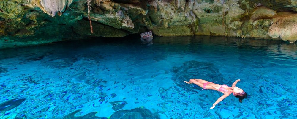 A Cancun cenote