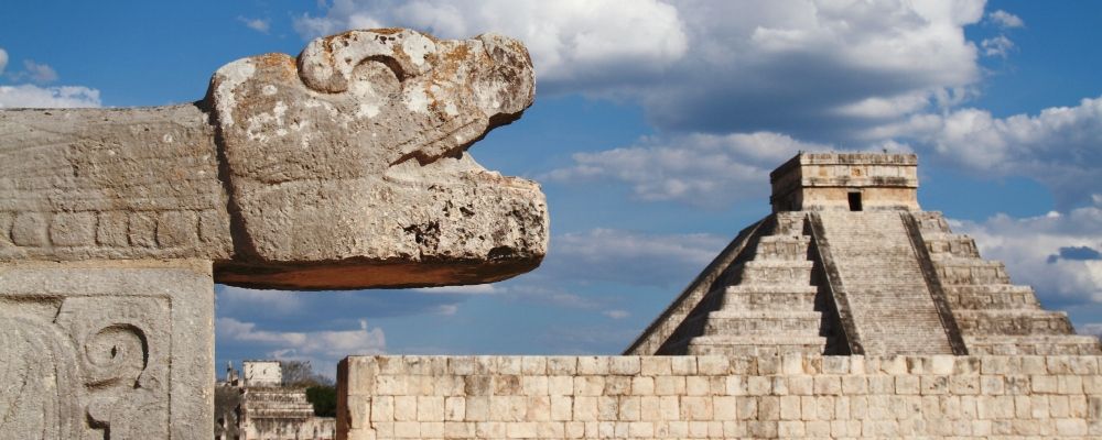 Mayan Ruins  at Chichen Itza