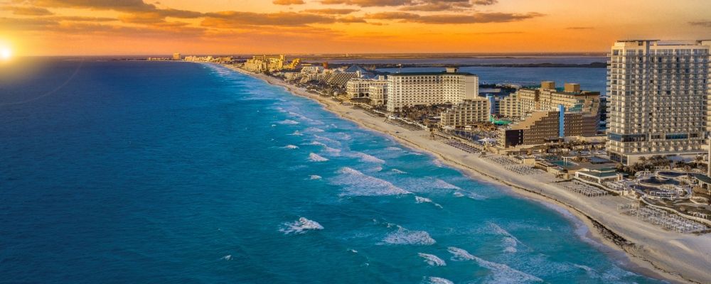 Sunrise at Cancun Hotel Zone