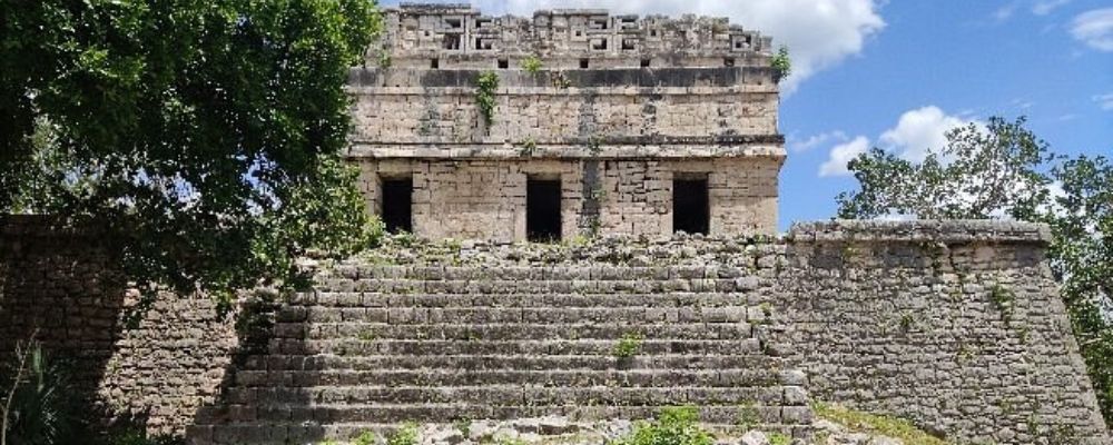 Templo de los Tres dinteles en Chichén Itzá.