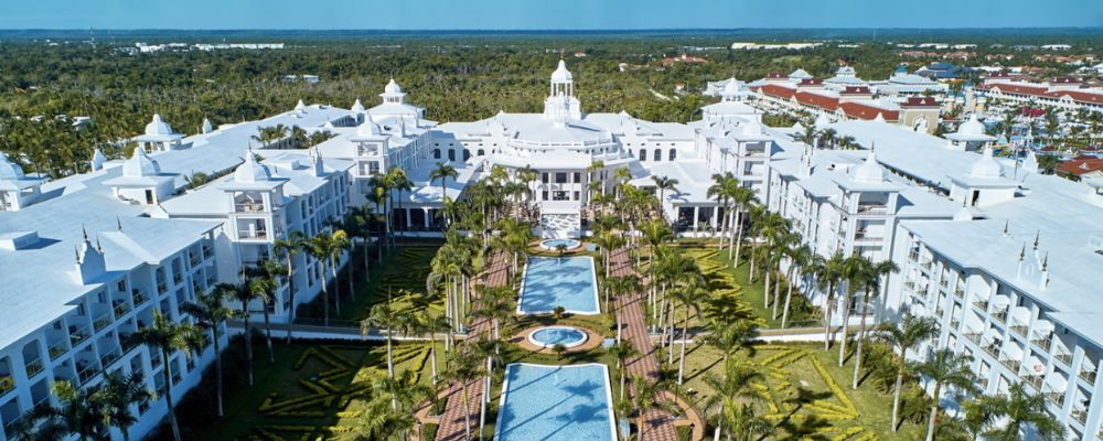 vista aérea del hotel Riu Palace Punta Cana