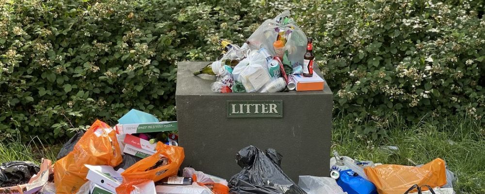 No tirar basura en zonas protegidas en México