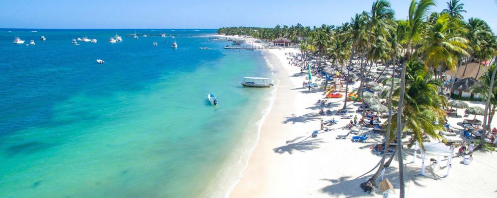 Playa cerca de punta cana