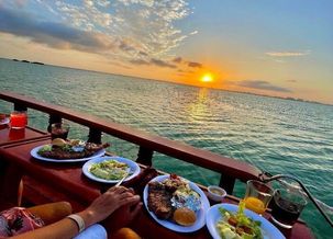 Image about Tour Columbus Cruise - Romantic Sunset Lobster Dinner in Cancun