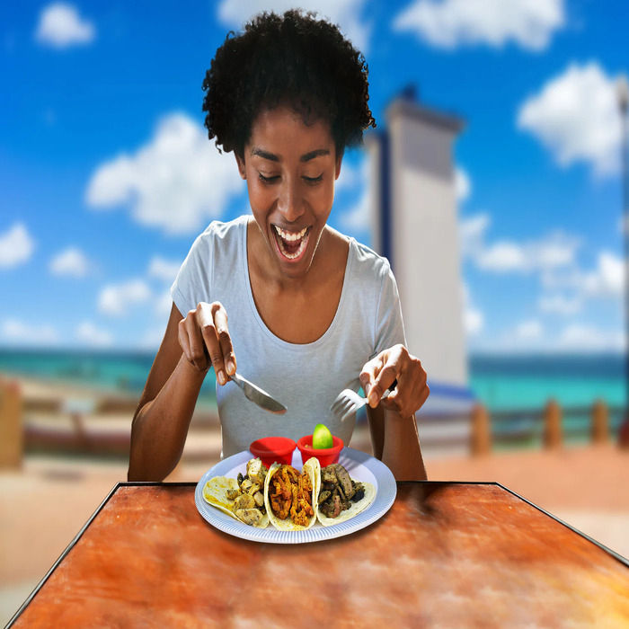 Gastronomic Taco and City Tour at Puerto Morelos