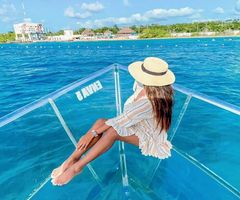 Cozumel Clear Boat Tour | Cancun Tour | Tour in Cancun Cozumel Clear Boat Tour