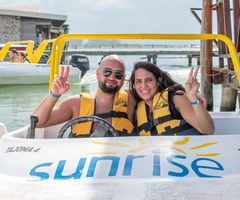 Cancun Jungle Tour Speed Boat & Snorkel for Couples