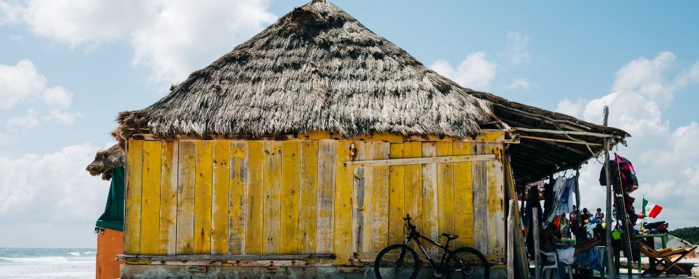 Cancun house at past