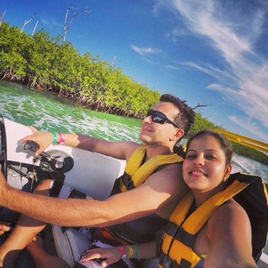 Cancun Jungle Tour Speed Boat & Snorkel for Couples