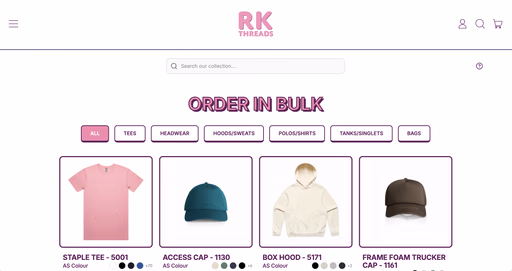 RK Threads Store