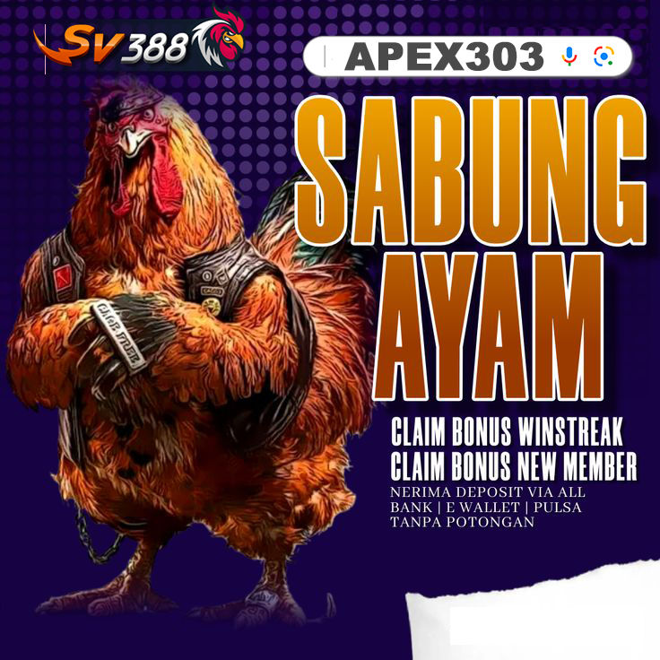 APEX303 : Situs Agen Resmi Sv388 Sabung Ayam Online Terbesar Di Bali