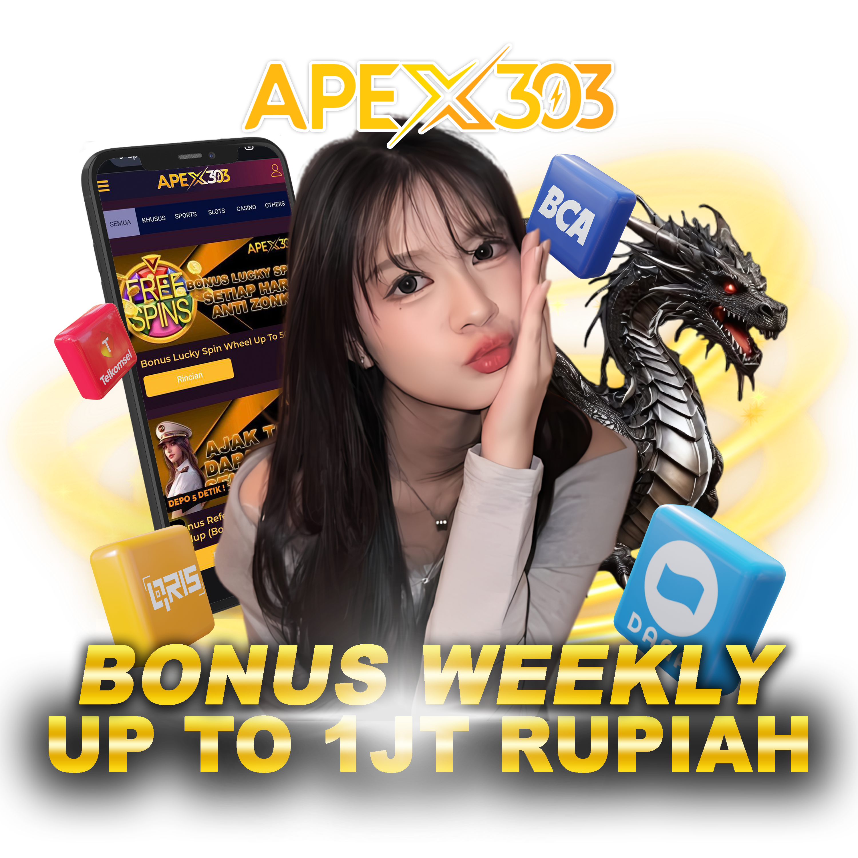 Apex303 : Link Login Agen Situs Slot Online Pragmatic Play Terbaru
