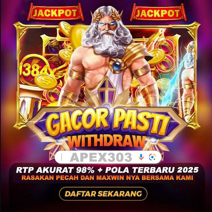 APEX303: Pusat Resmi Link Slot Gacor Hari Ini Situs Slot777 Terbaru Gampang Maxwin 2025