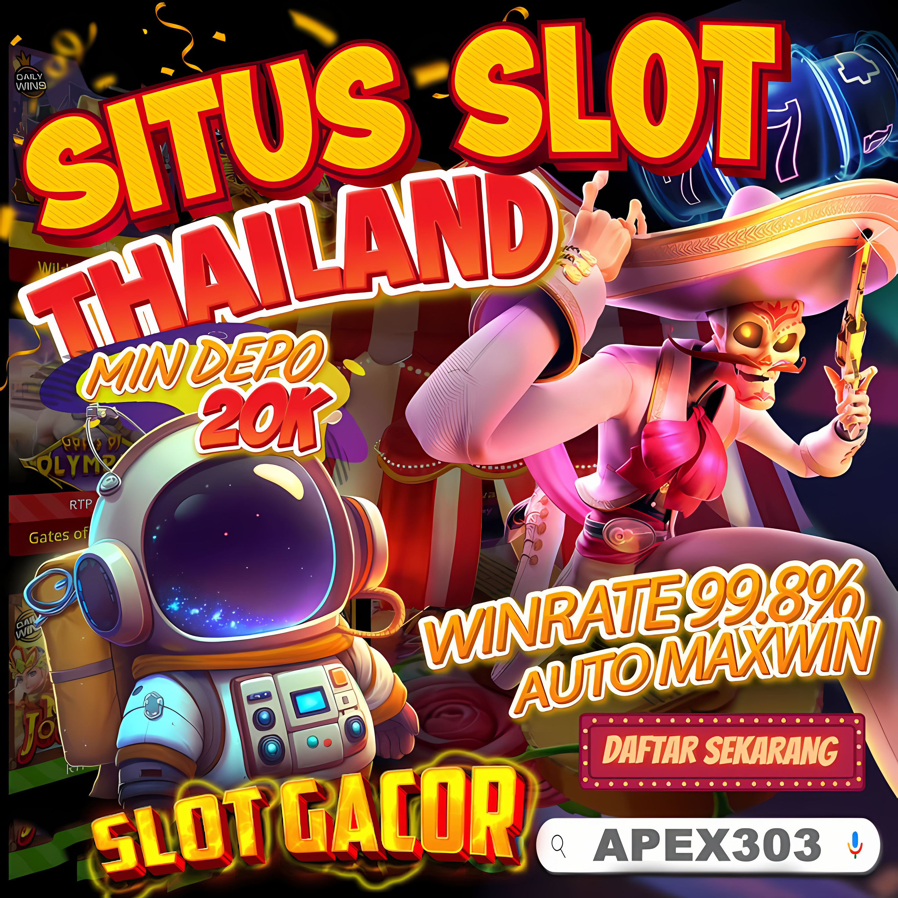 Slot Thailand: Daftar Situs Bet 200 Slot Gacor Terbaru Server Thailand 2025