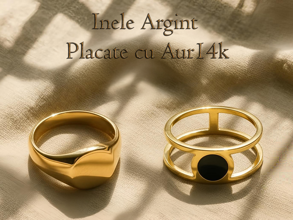 Inele placate cu aur