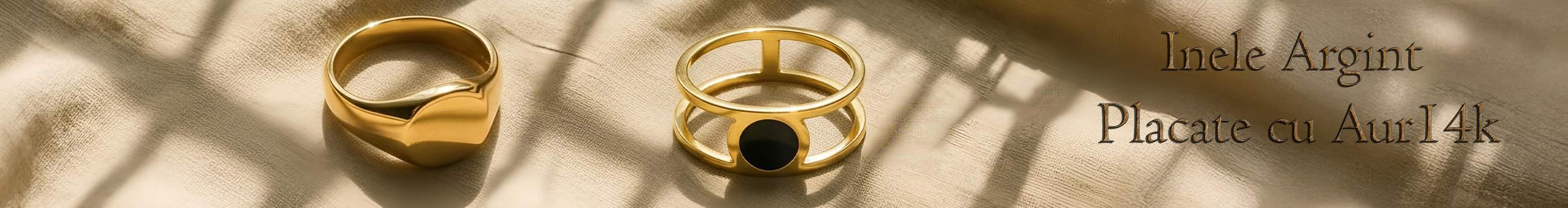 Inele placate cu aur
