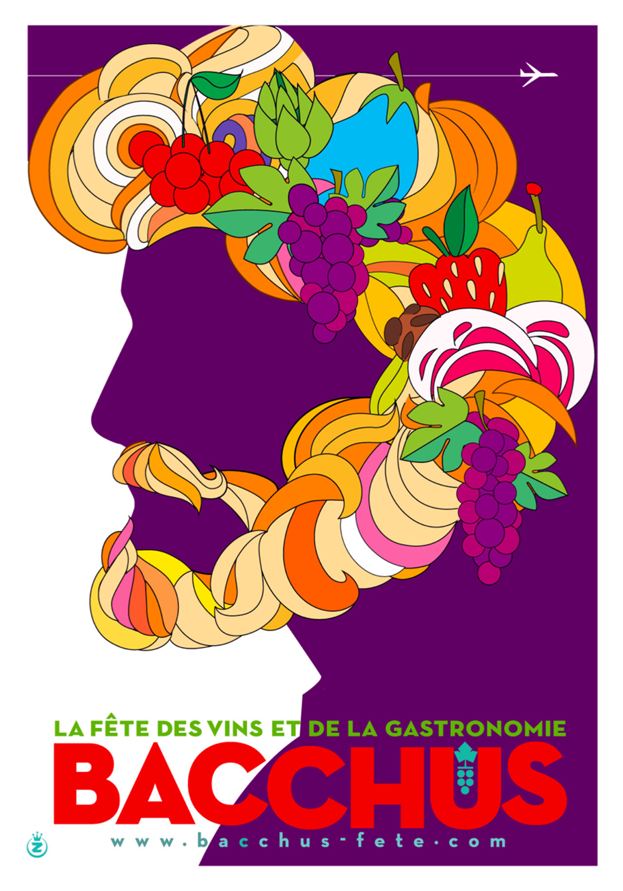 Illustration de la fête des vins et de la gatronomie à Toulon