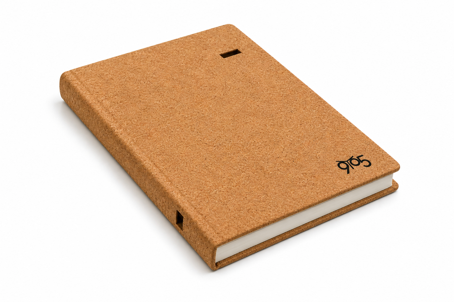 Eco-Friendly Cork Brown Texture A5 Notebook
