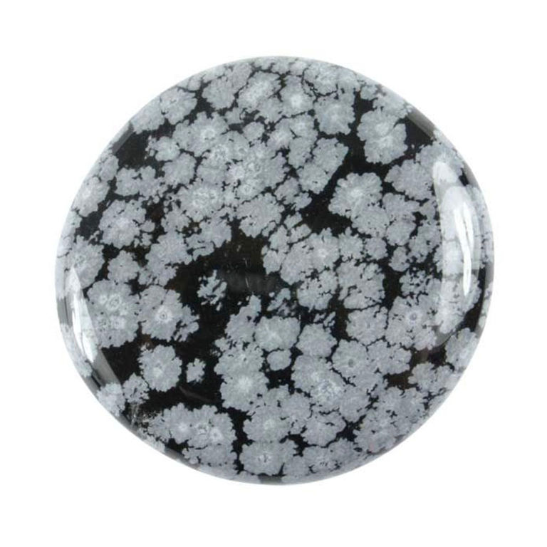 Schneeflockenobsidian