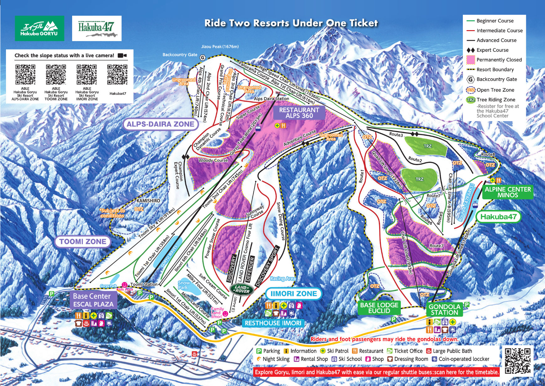 ski map