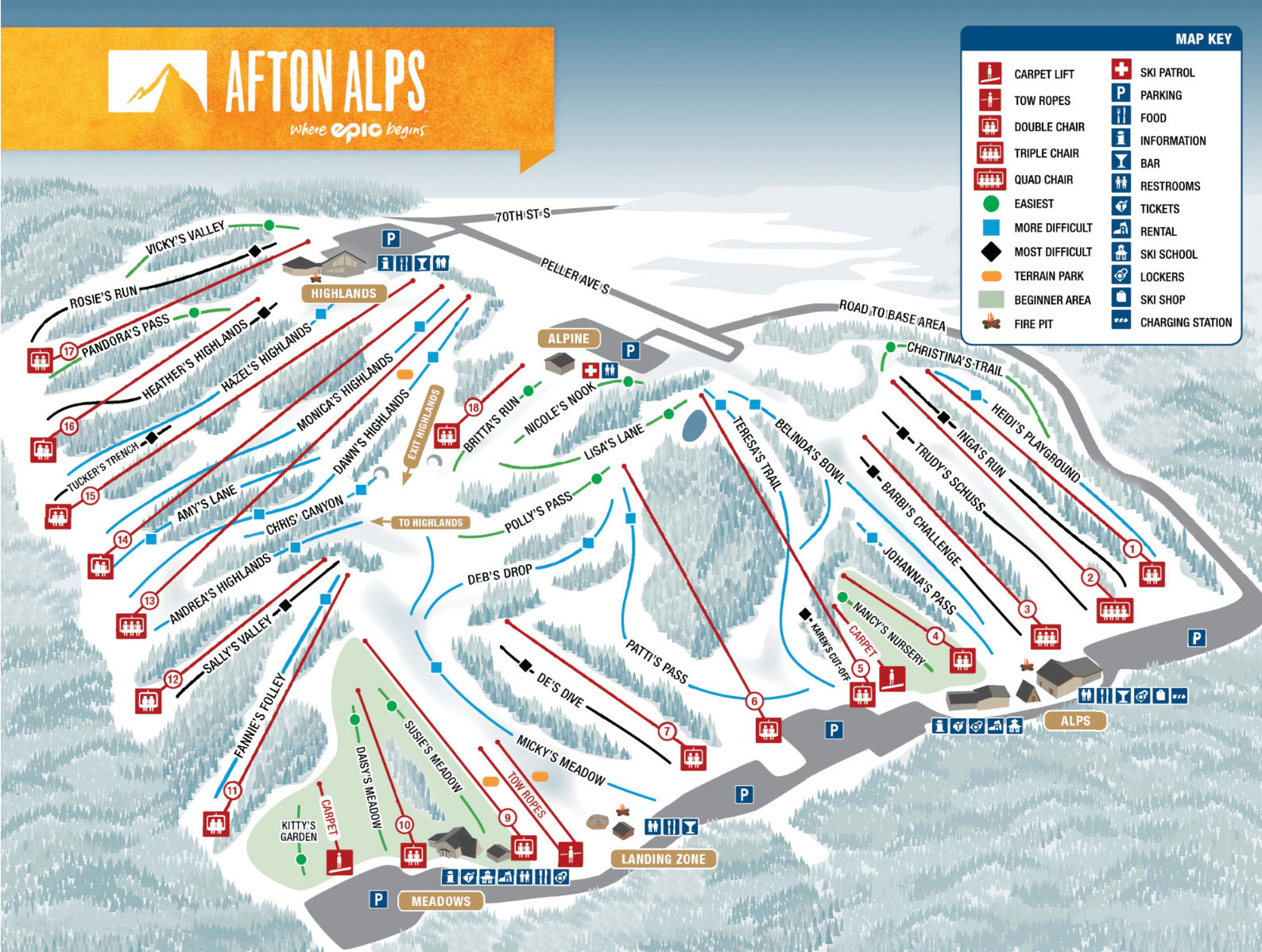 ski map