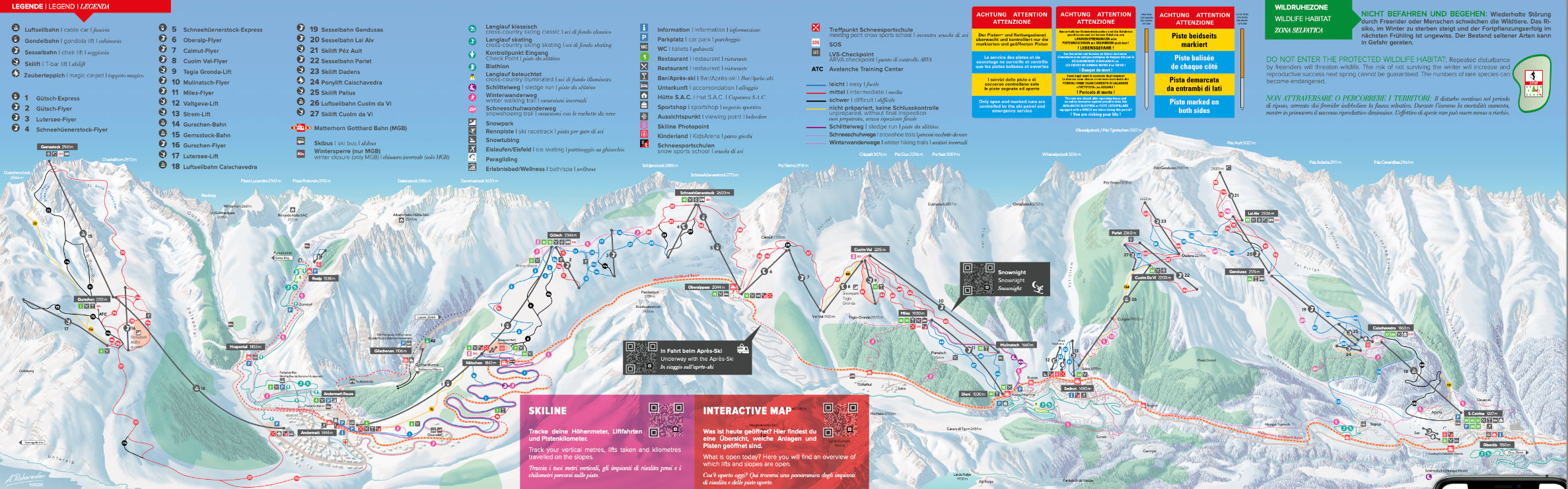 ski map