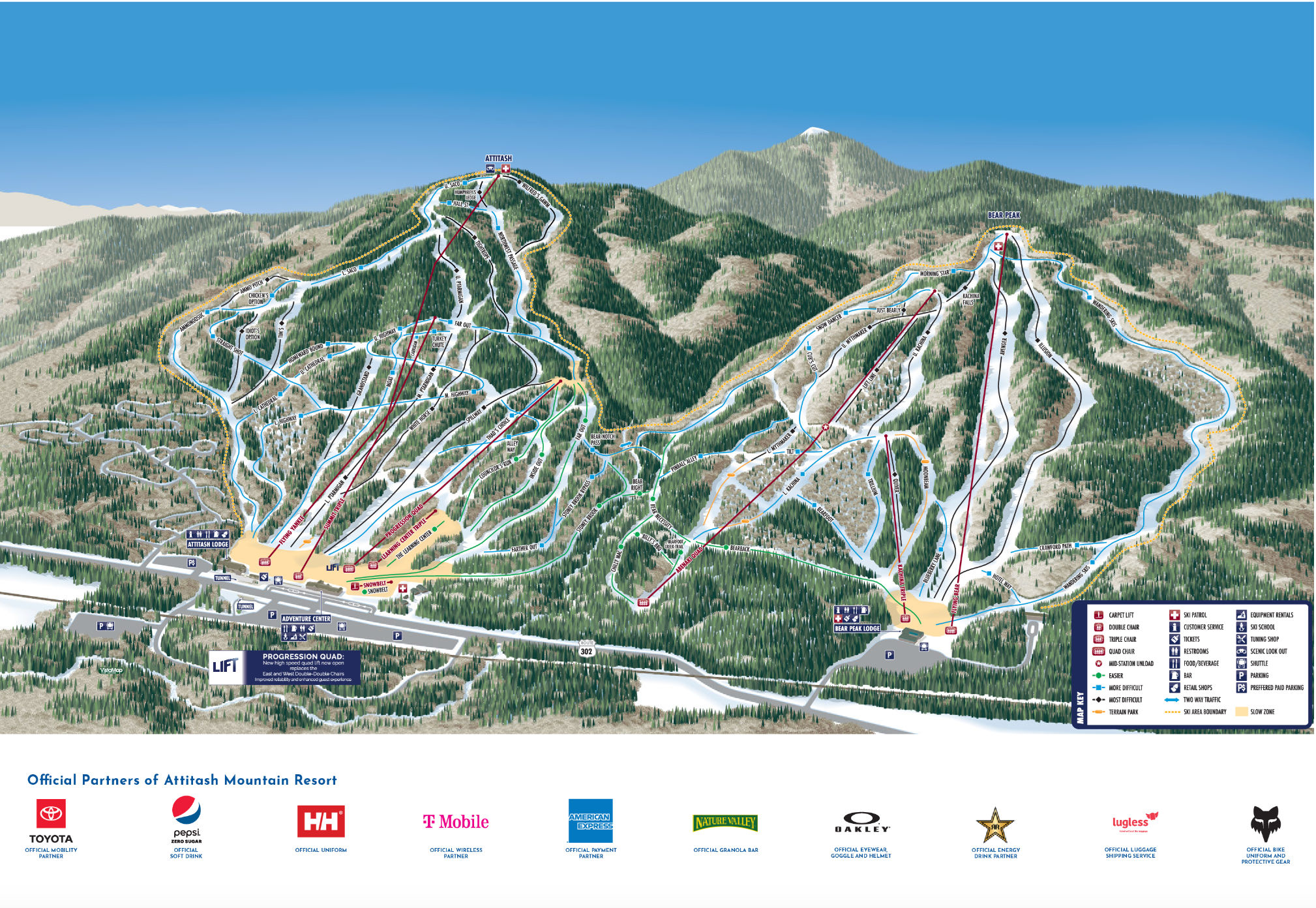 ski map