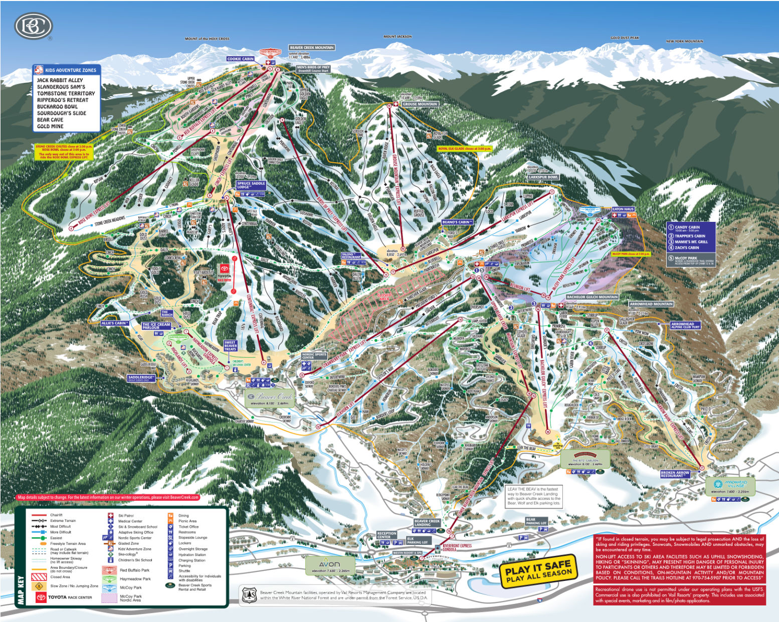 ski map