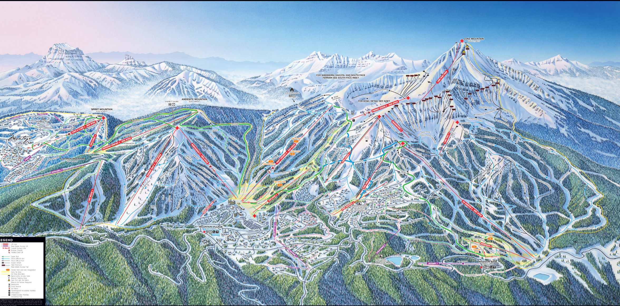 ski map