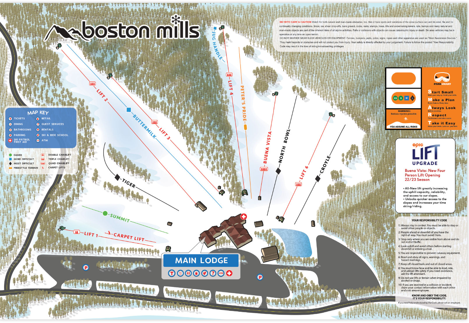 ski map