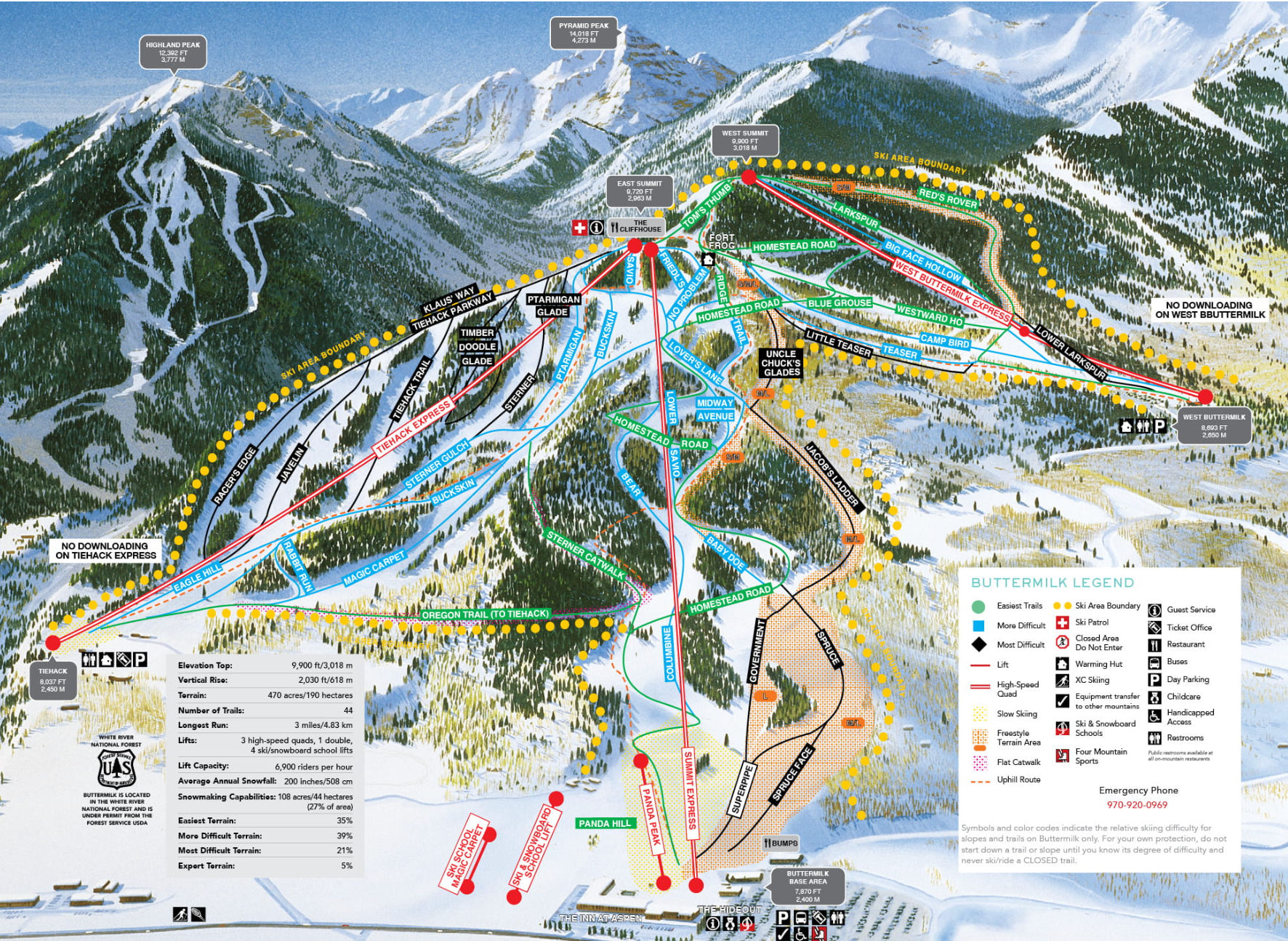 ski map